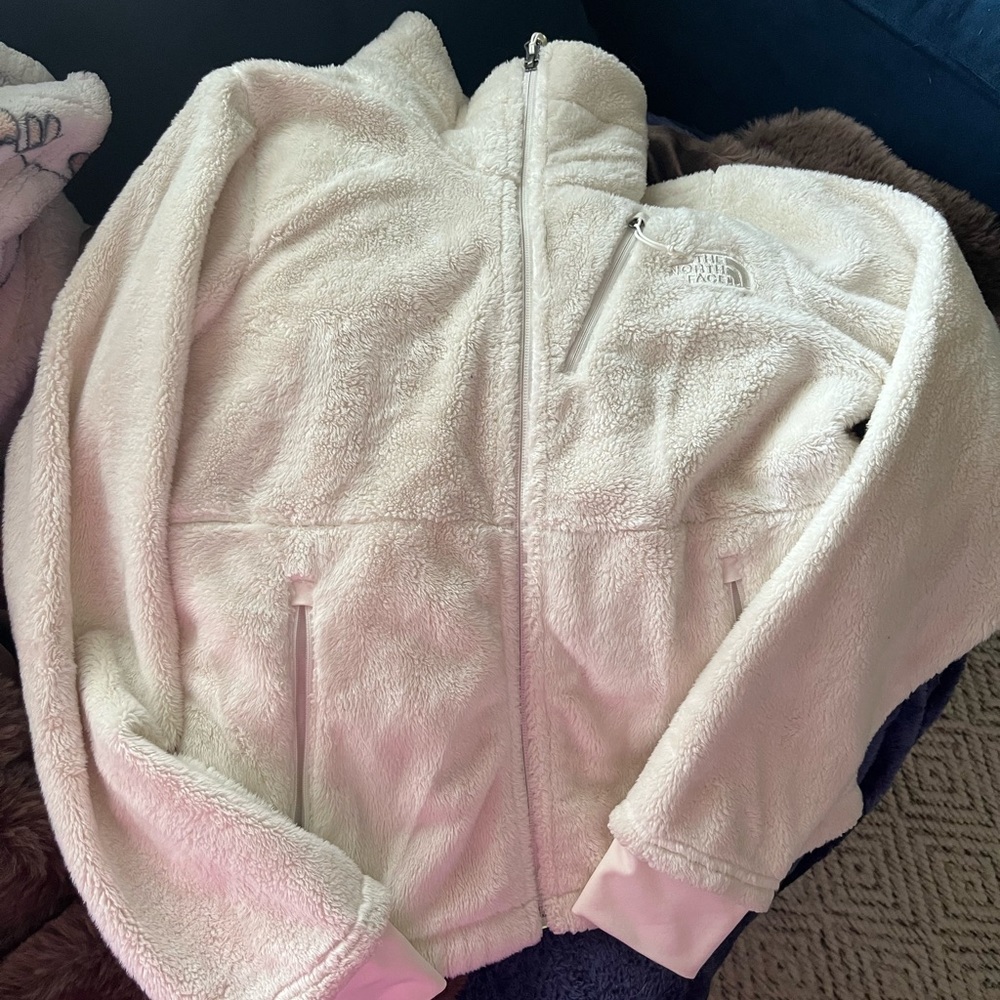 Woman's North Face  Cream Jacket